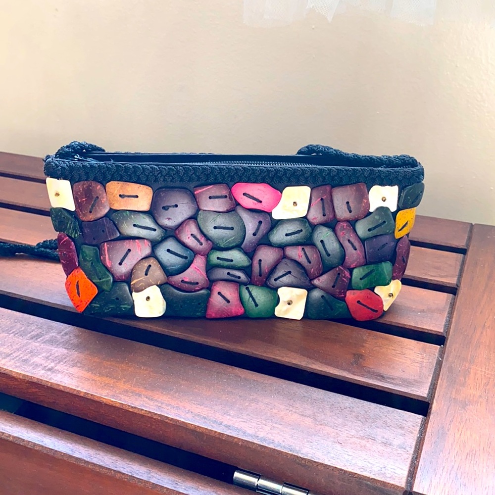 Handmade coconut shell bag